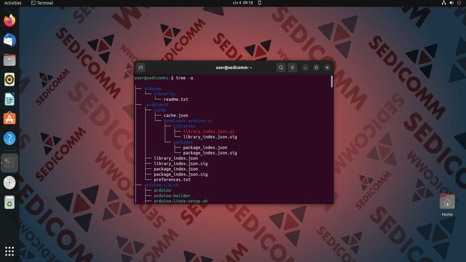 Как использовать команду tree в Linux