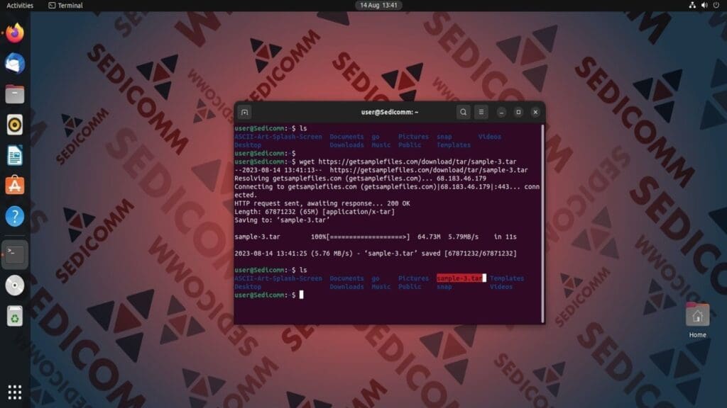 wget to current