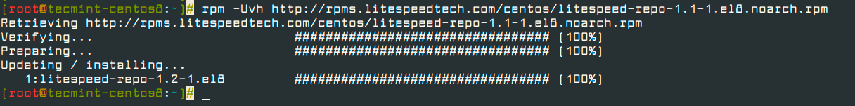 Install-OpenLiteSpeed-Repository