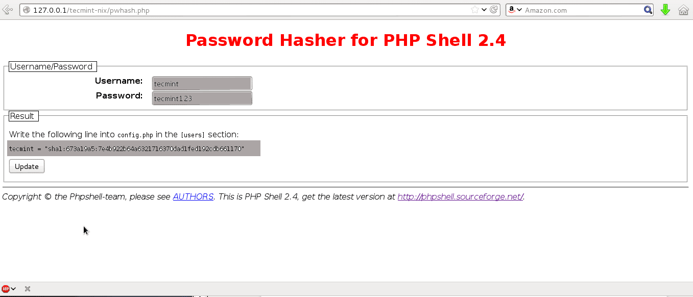 Set-PHP-Shell-Password