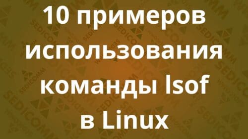 10 примеров использования команды lsof в Linux