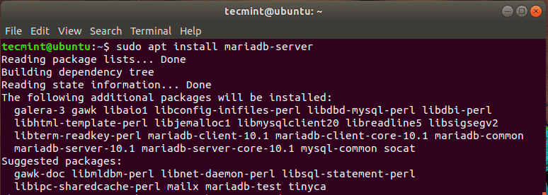 Install-MariaDB-in-Ubuntu