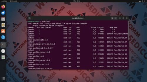 10 примеров использования команды lsof в Linux