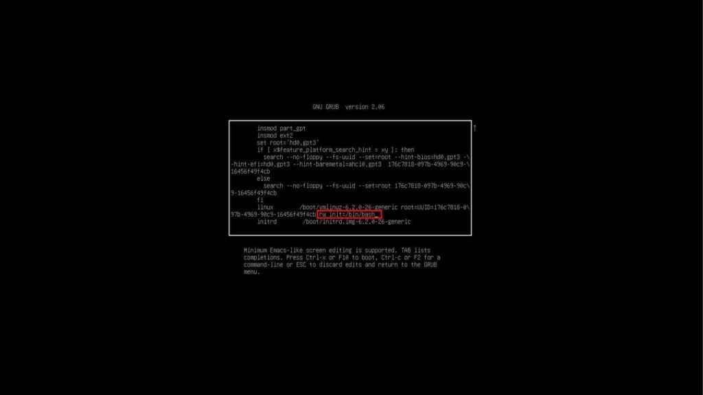 linux line 2