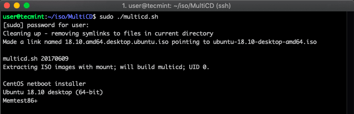 MultiCD — cоздание MultiBoot Linux Live USB