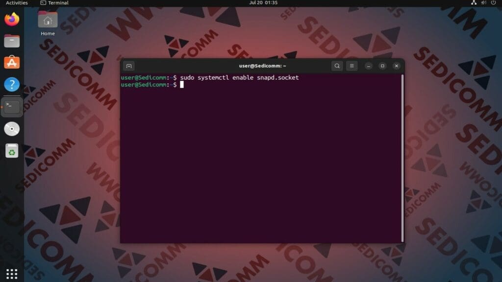 enable snap socket