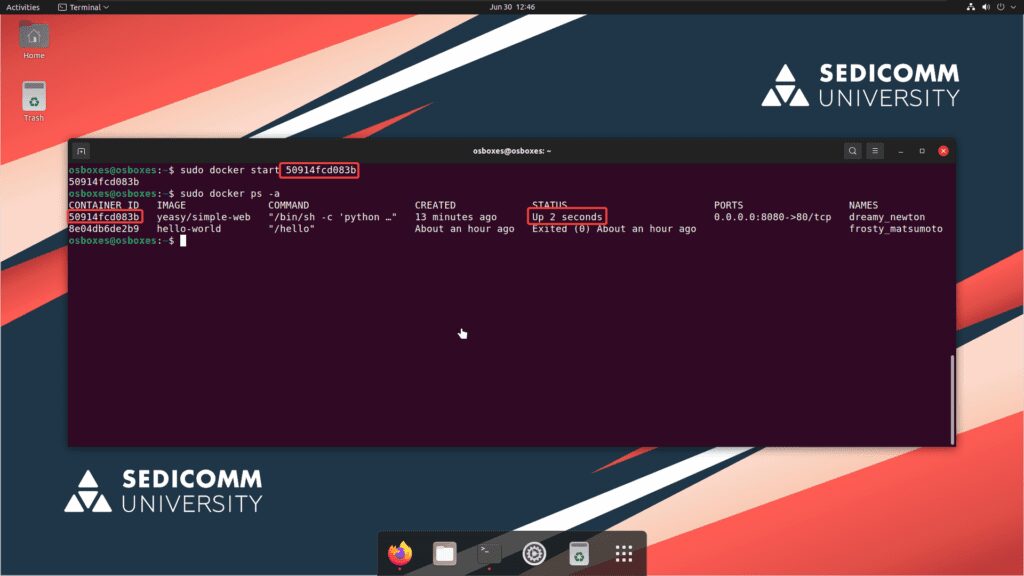 Управление контейнерами