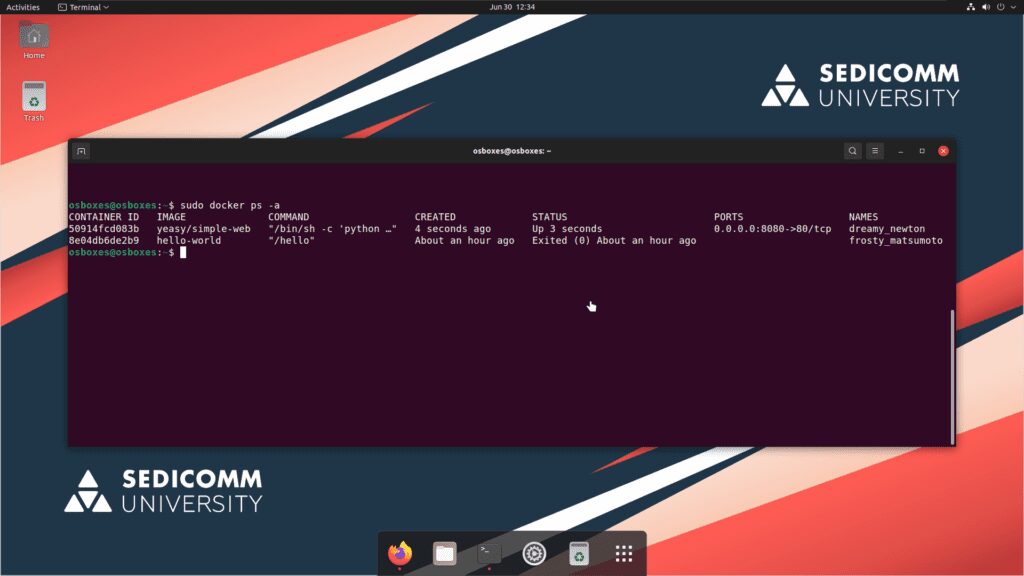 Управление контейнерами