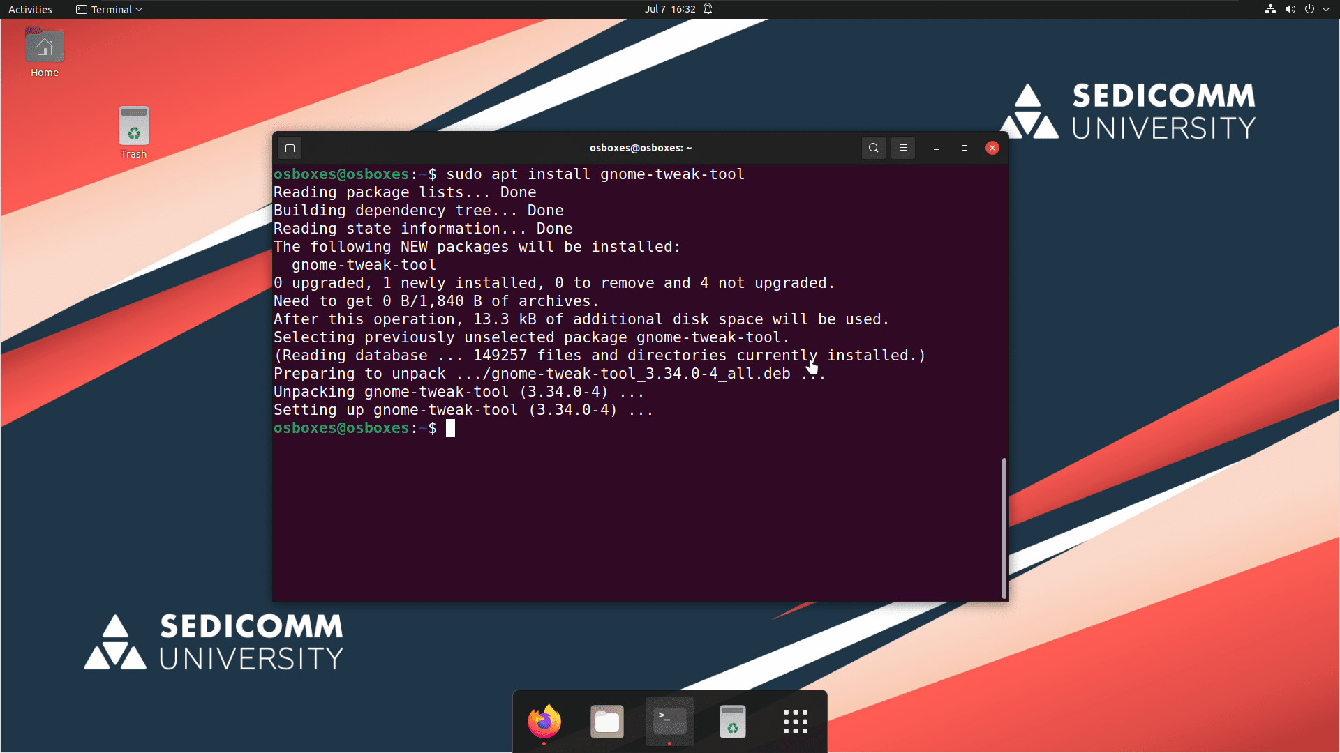 Как сделать интерфейс Ubuntu удобнее. Настройка Gnome.