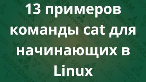 13 примеров команды cat для начинающих в Linux
