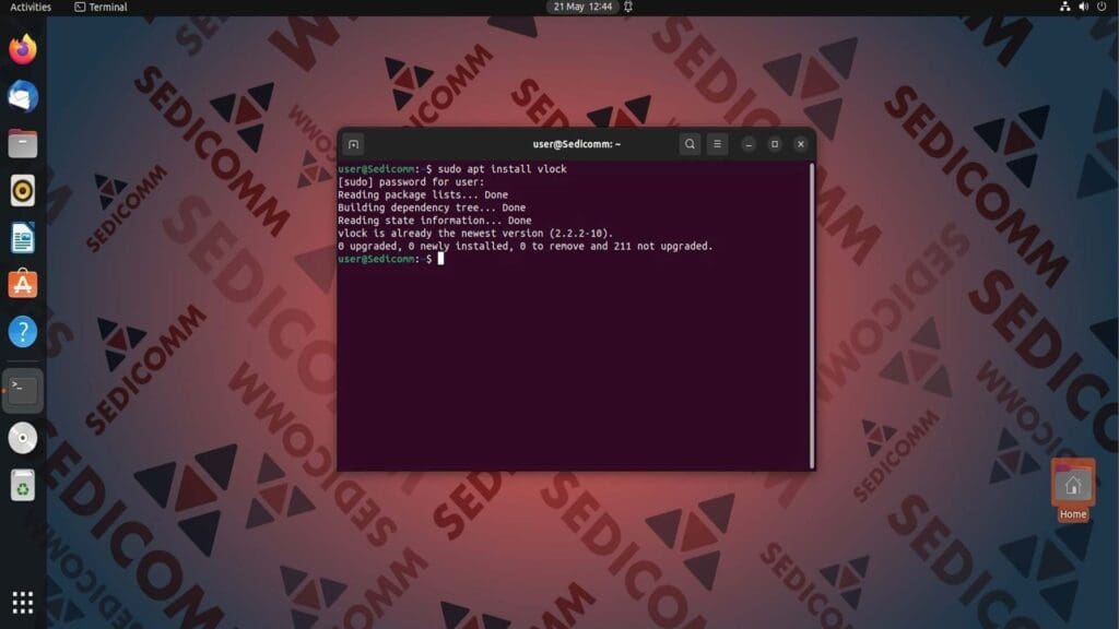 vlock-install