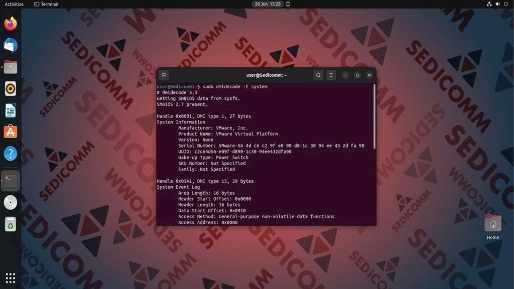 dmidecode-system