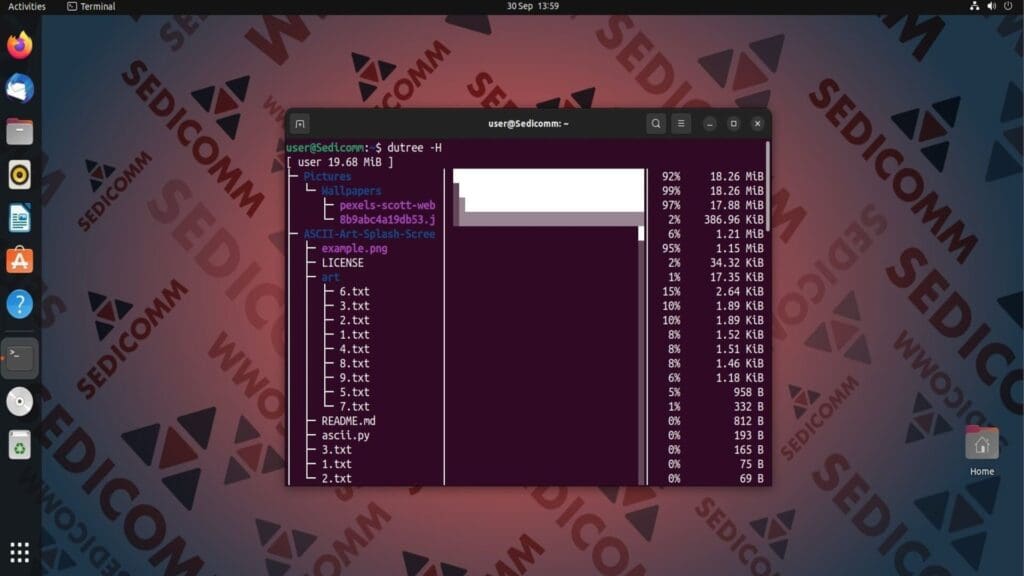 exclude hidden file