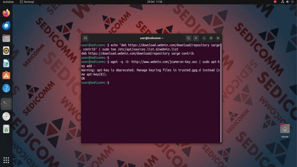 add repo and key