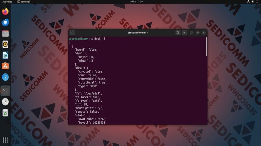 dysk json