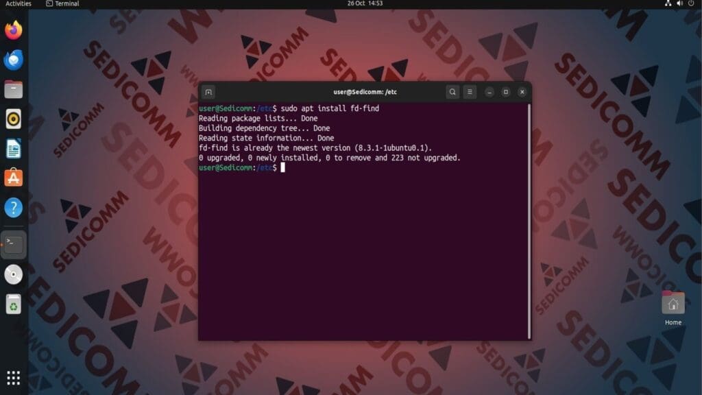 install