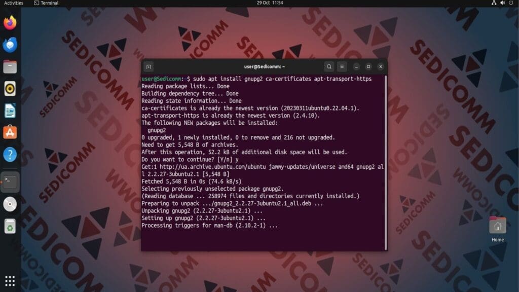 install dependencies