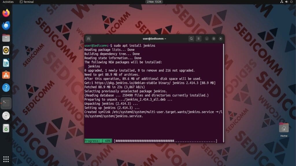 install jenkins