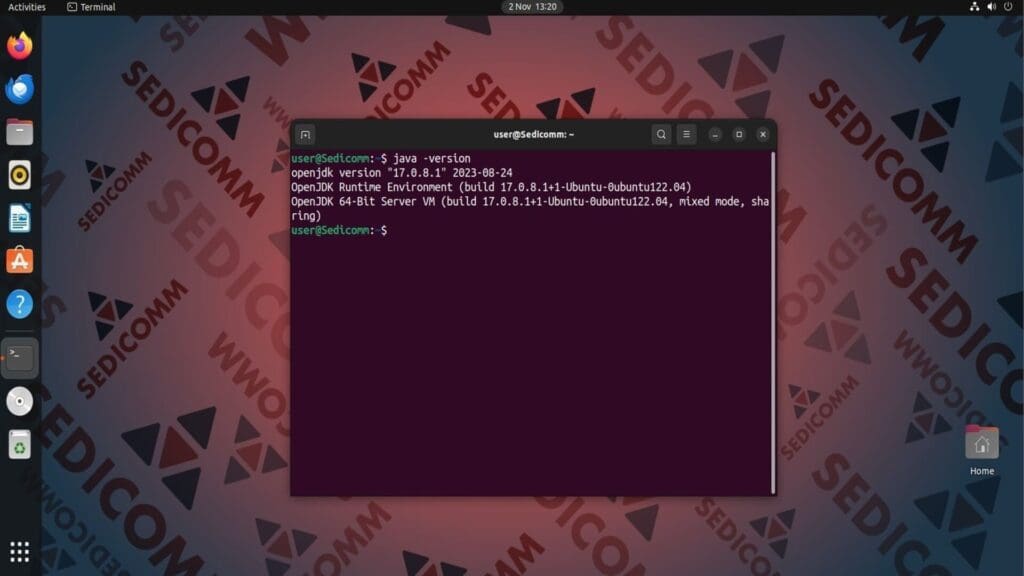 java version