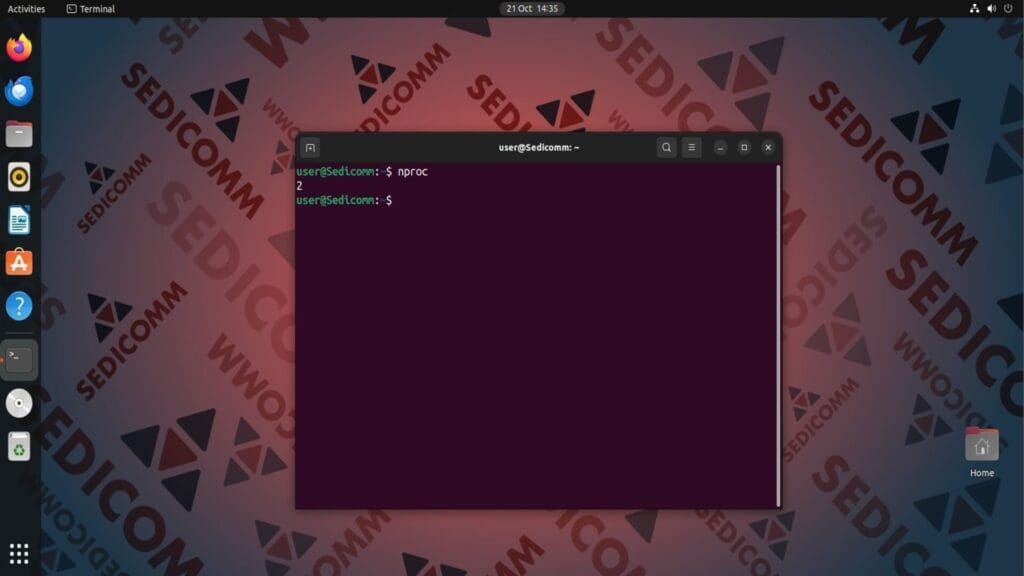 nproc
