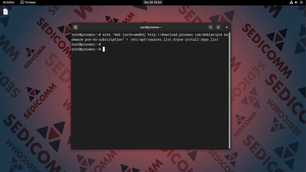 add repo to repo list