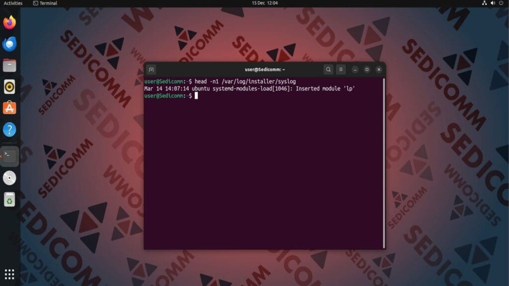 syslog