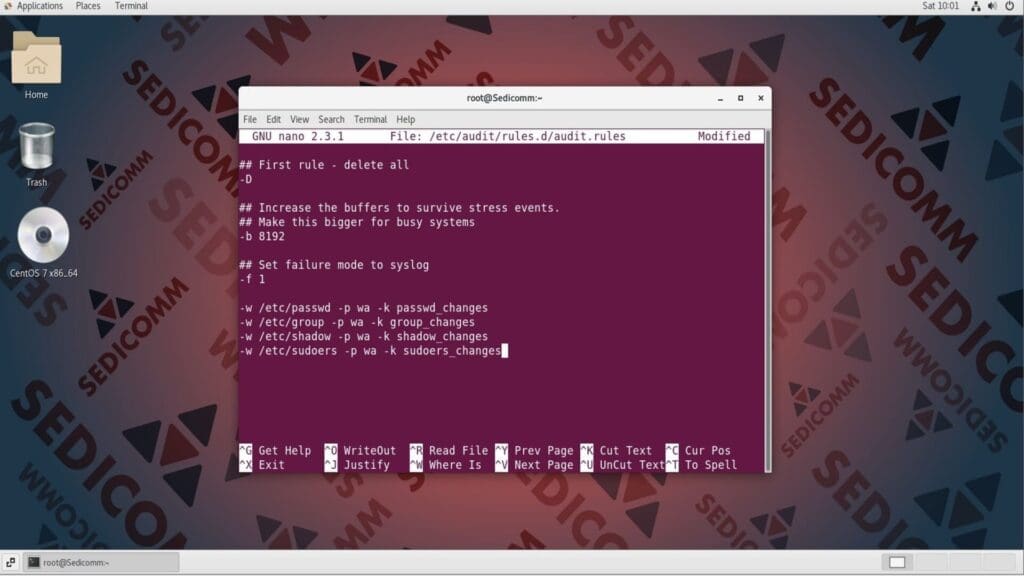 add systemfiles rules