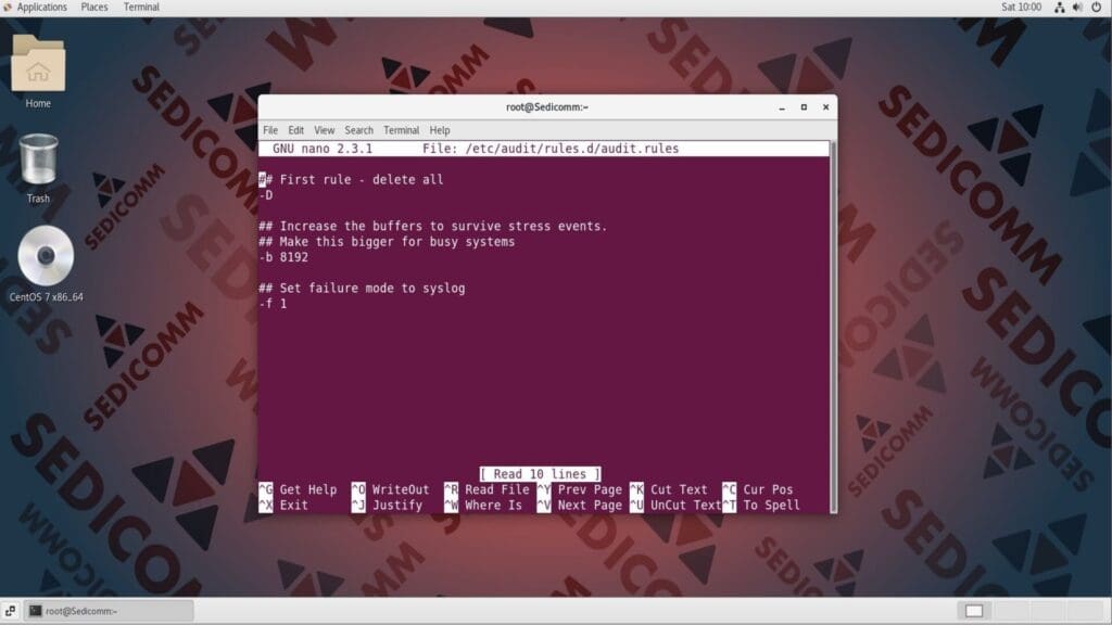 audit rules conf file