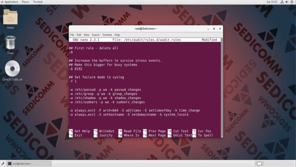 audit system calls rules