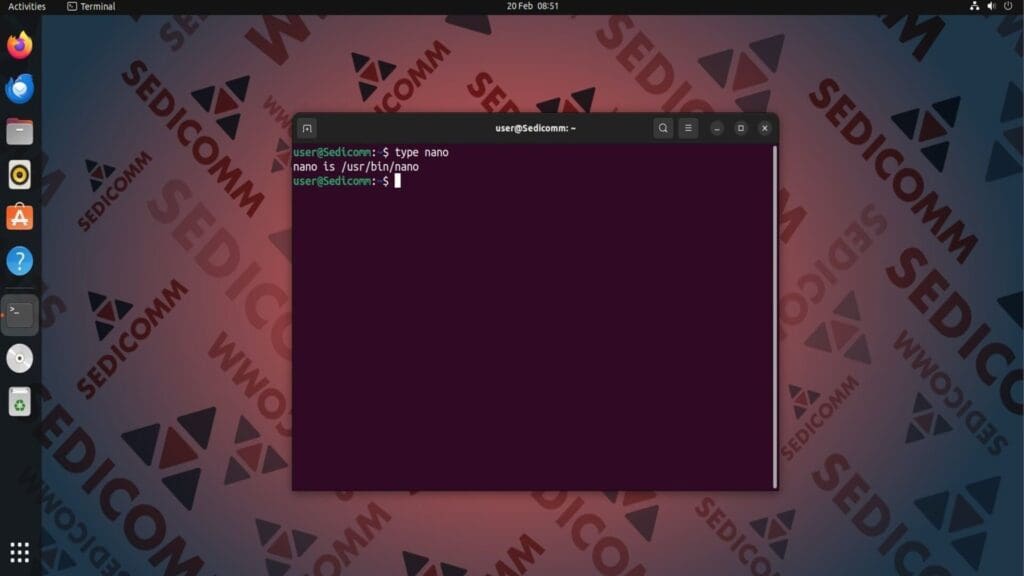 type nano not hashed