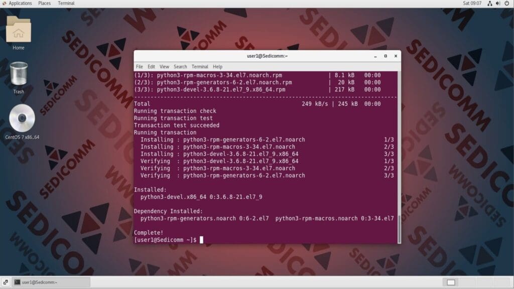 install dependencies