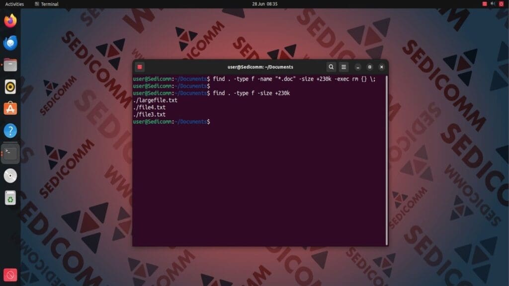 find rm more specific format