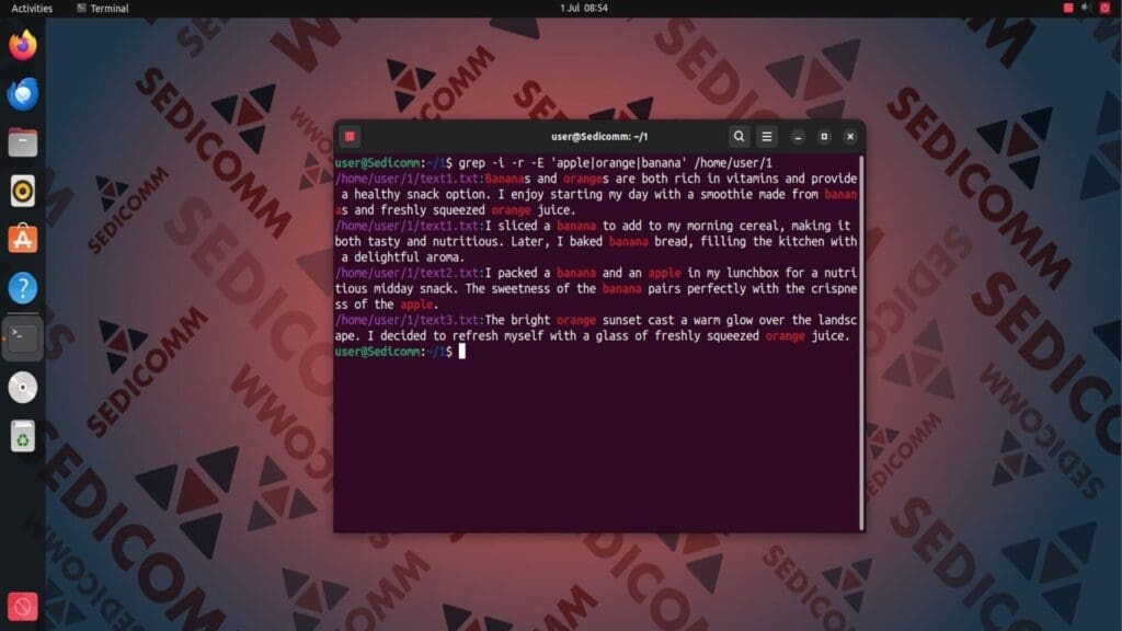 multiple options - multiple files
