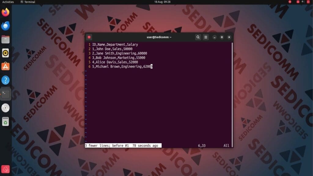 after add three changes