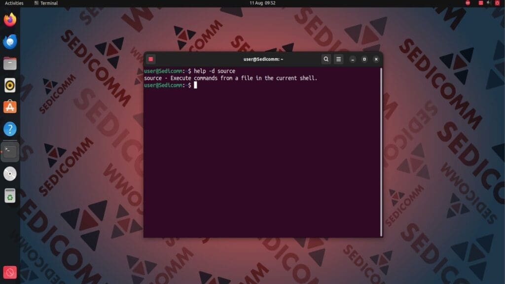 help short description