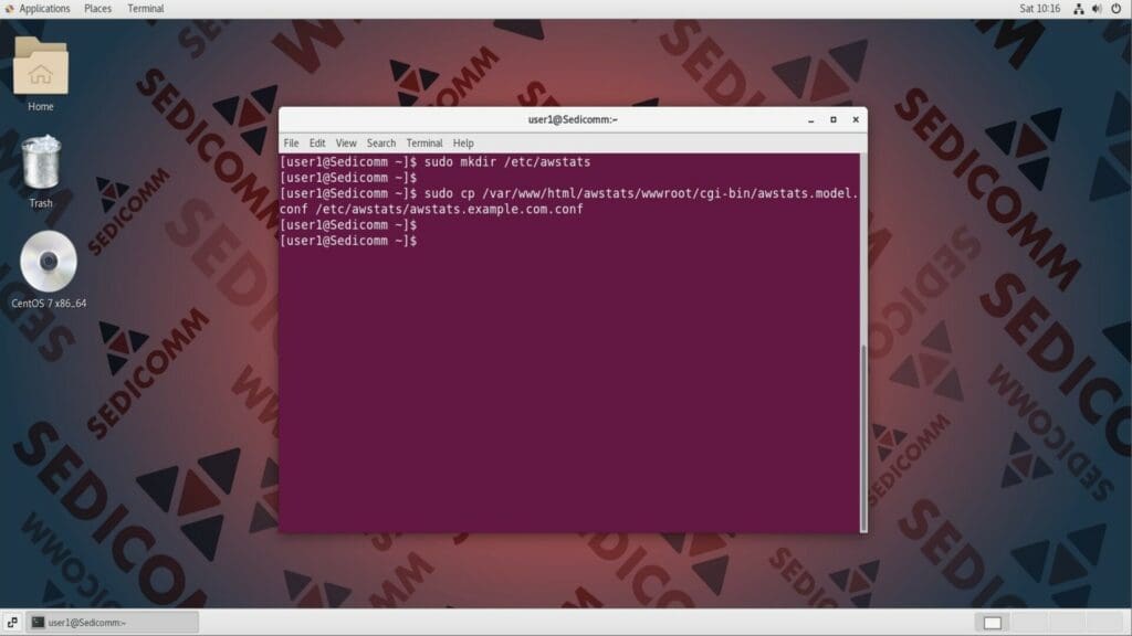 Copy the example configuration file to a new file
