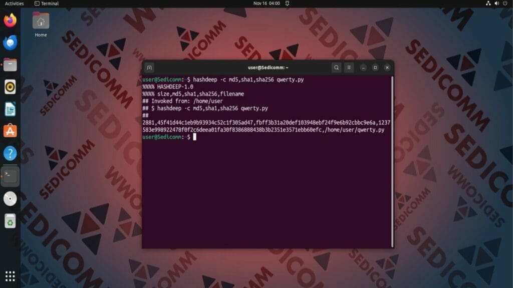 Generating Multiple Hashes Simultaneously