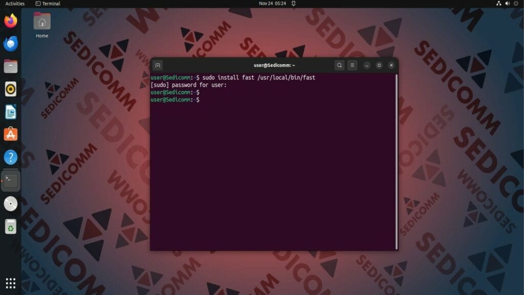 install fast to local bin