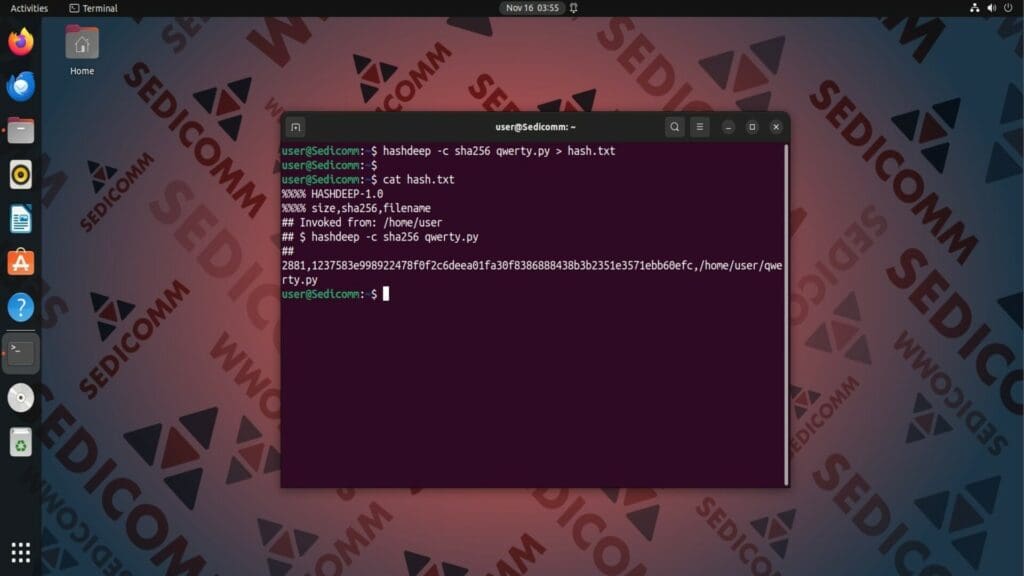 Saving Hashes to a File
