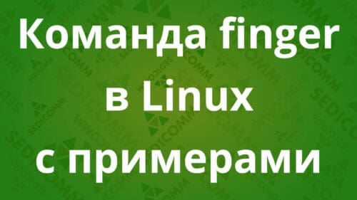 Команда finger в Linux с примерами