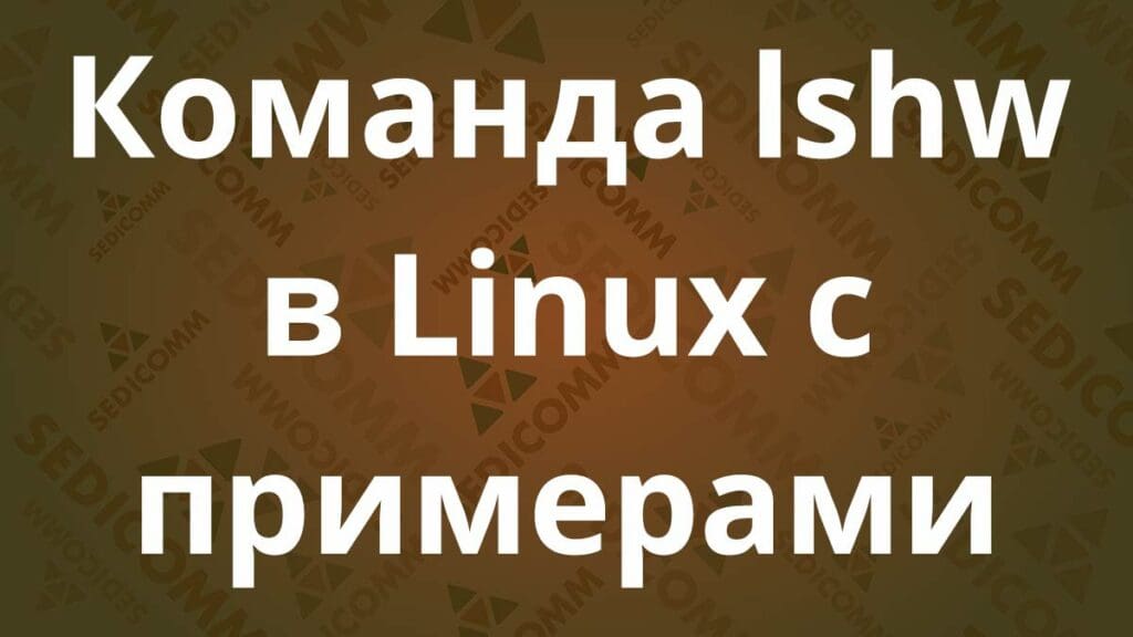Команда lshw в Linux с примерами