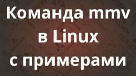 Команда mmv в Linux с примерами