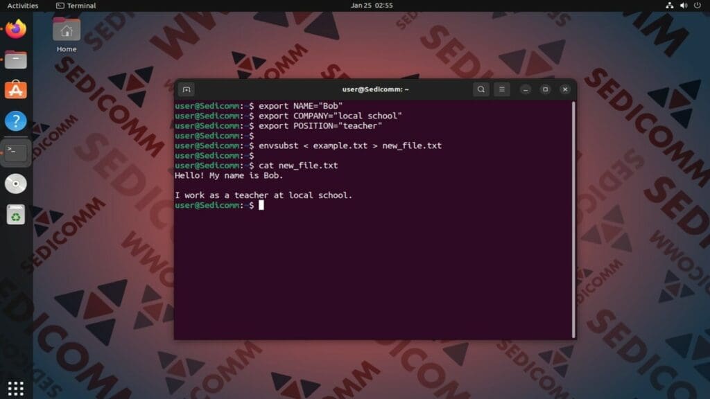 save replacement to file