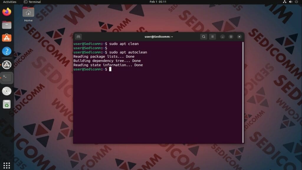 apt clean autoclean