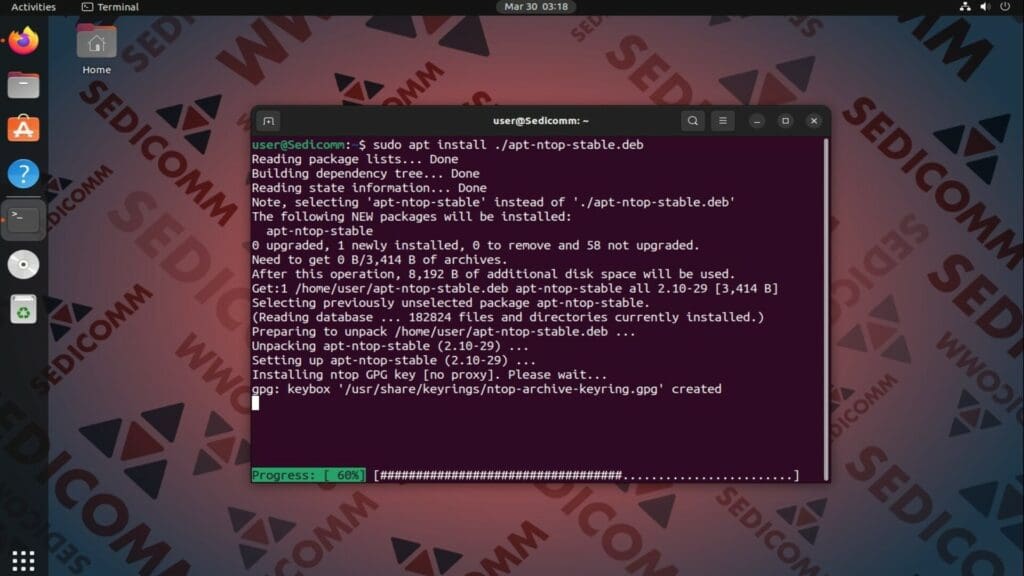 install package
