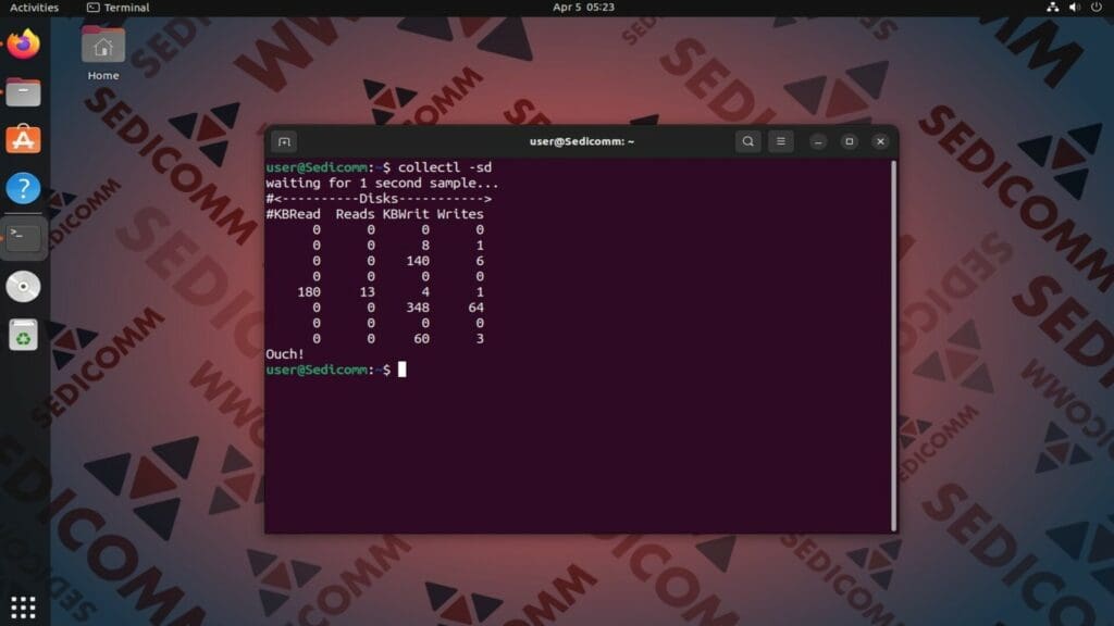disk data