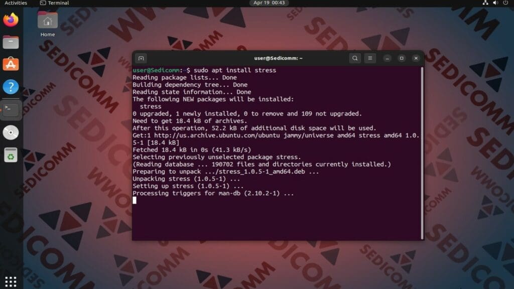 install stress