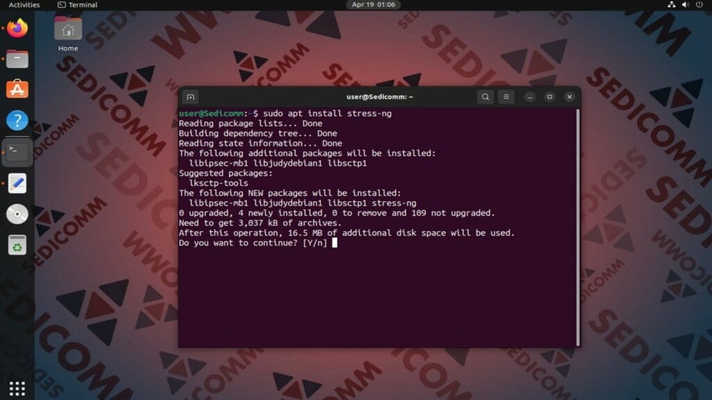 install stress ng