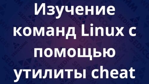 Изучение команд Linux с помощью утилиты cheat
