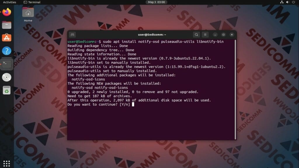 install